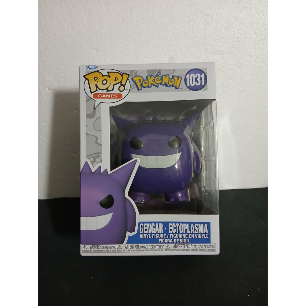 Funko Pop! Games Pokémon Gengar #1031 Purple Pop! Vinyl Figure